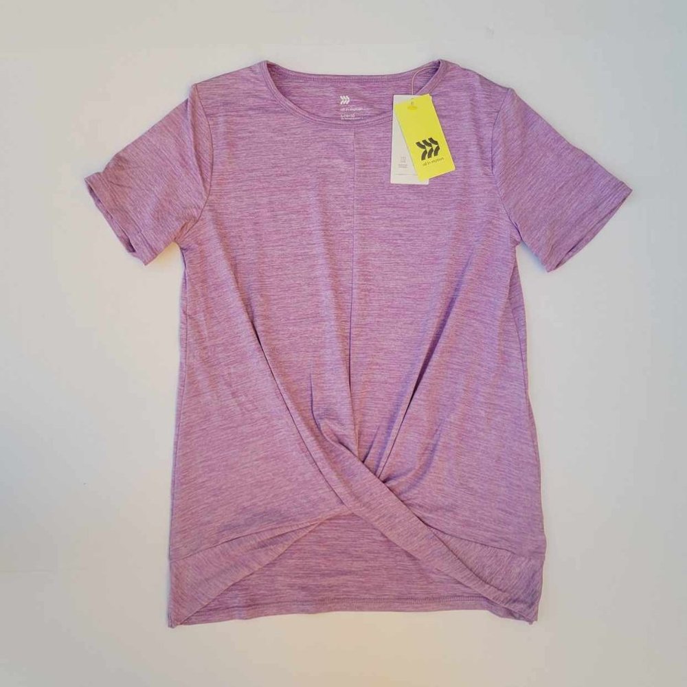 All in Motion Twist Studio Tee sz L (10/12)